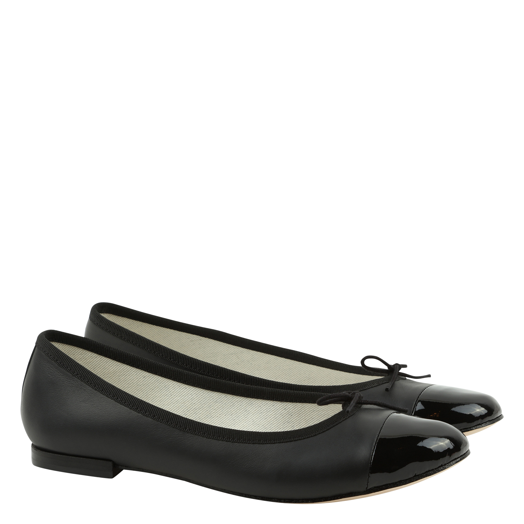 FLORA - Ballerines en cuir | Noir