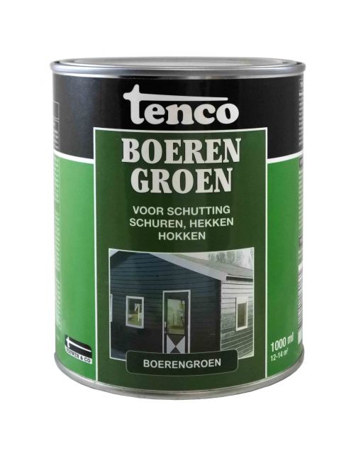 Tenco Boerengroen - Tuinbeits - 1 l Groen Transparant
