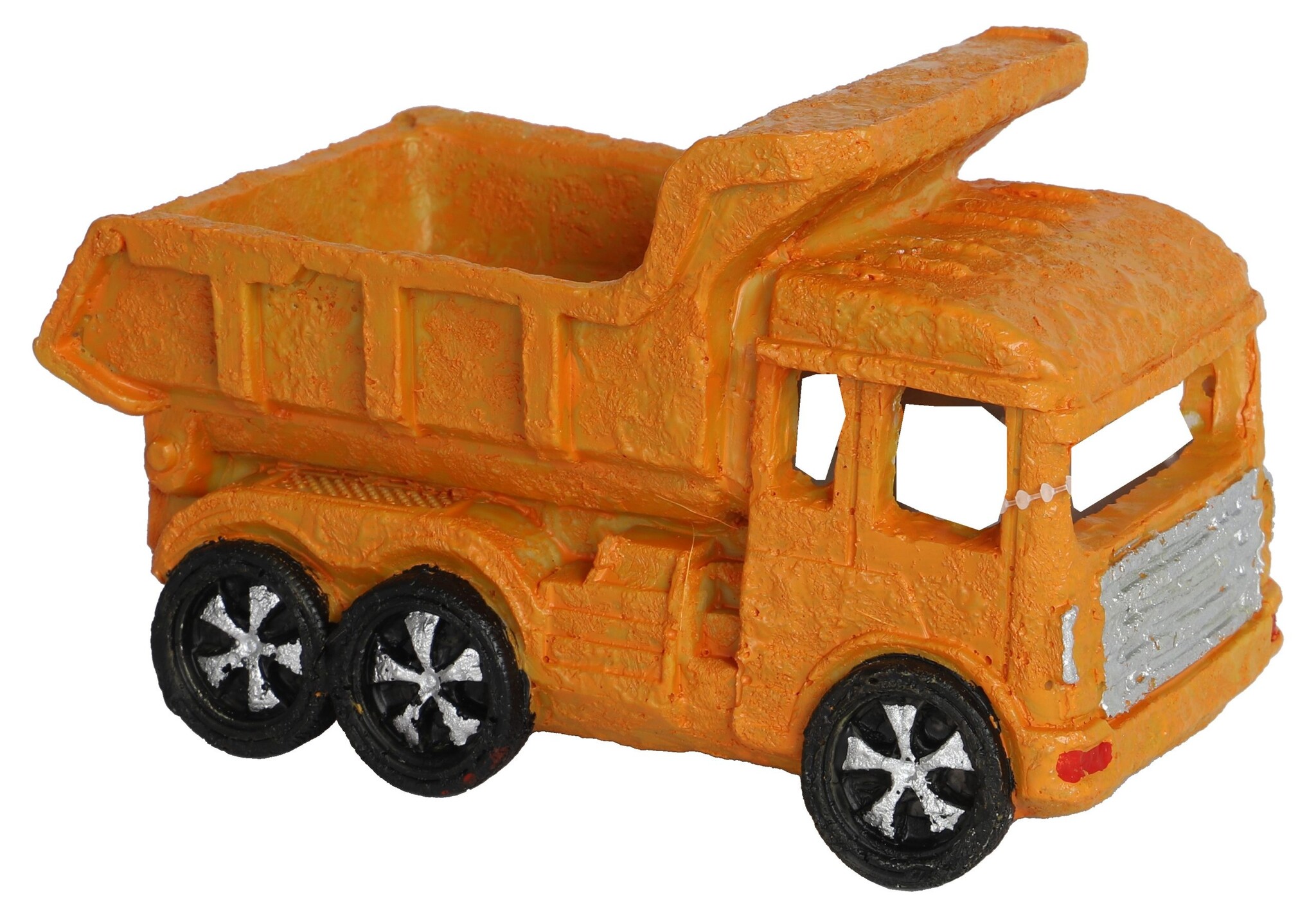 Aqua Deco Ornament Kiepwagen Oranje 13cm