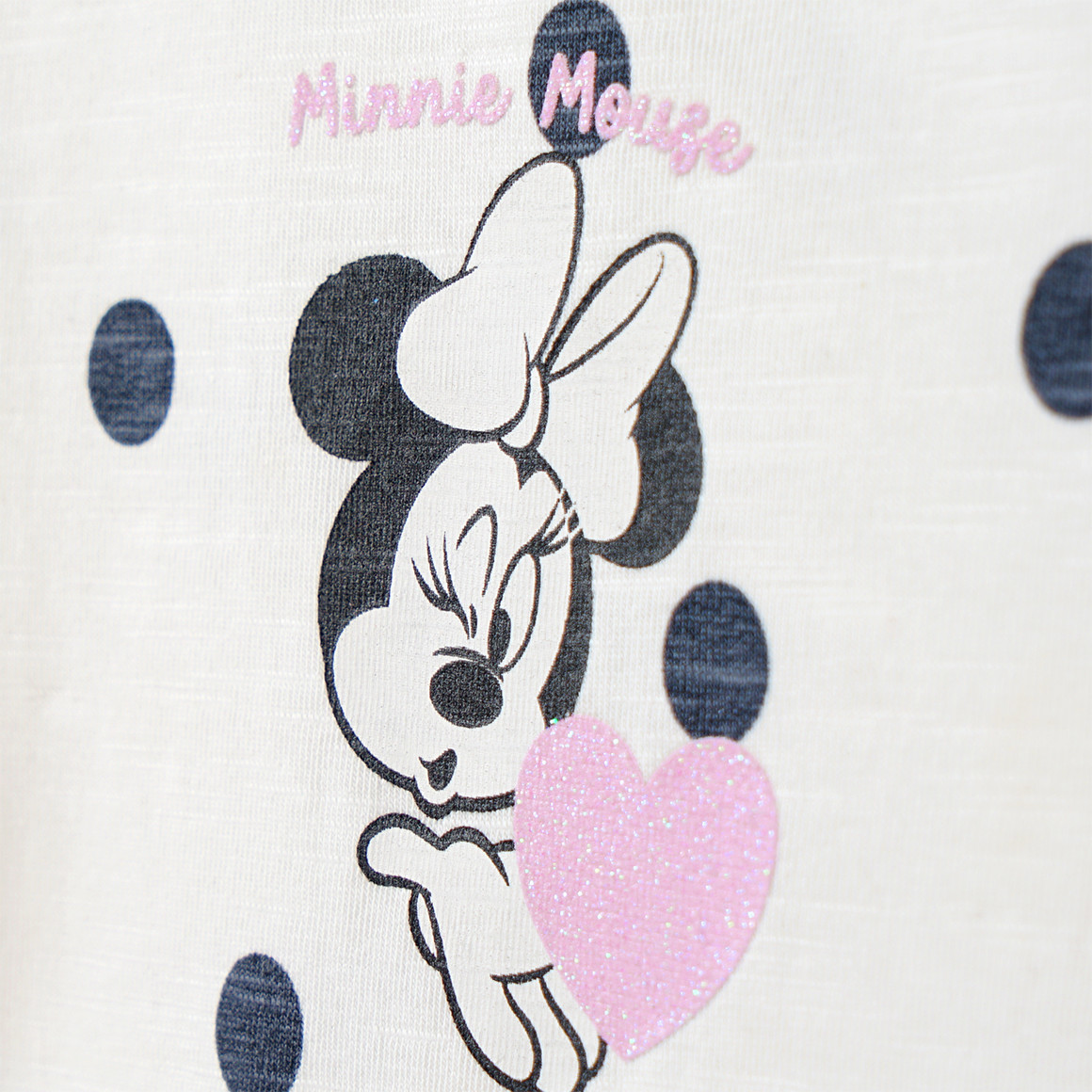 Topomini Minnie Maus T-Shirt mit Print weiss