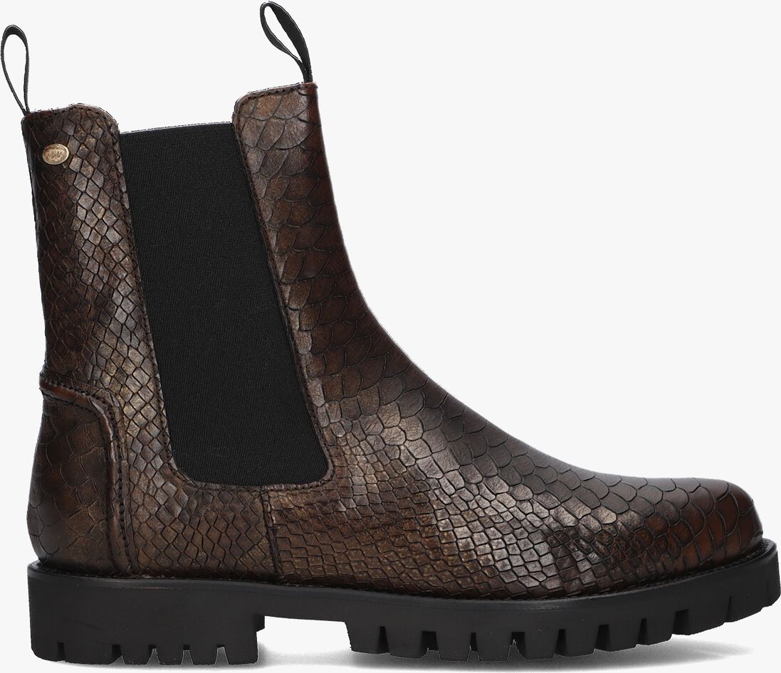 FRED DE LA BRETONIERE bruine fred de la bretoniere chelsea boots minou chelsea