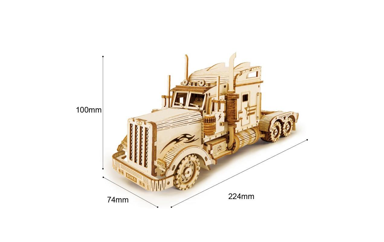 Bausatz Heavy TruckLastwagen 3D Puzzle aus Holz