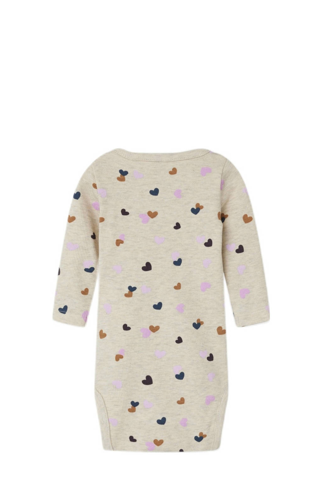 NAME IT romper NBFLUCKY ecru/roze