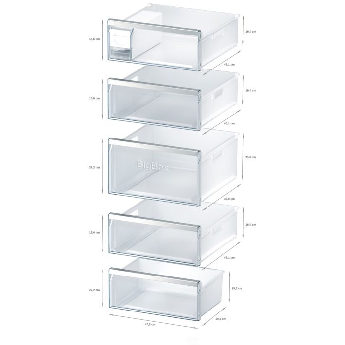 Siemens Gefrierschrank iQ500 GS51NAWCV Weiß