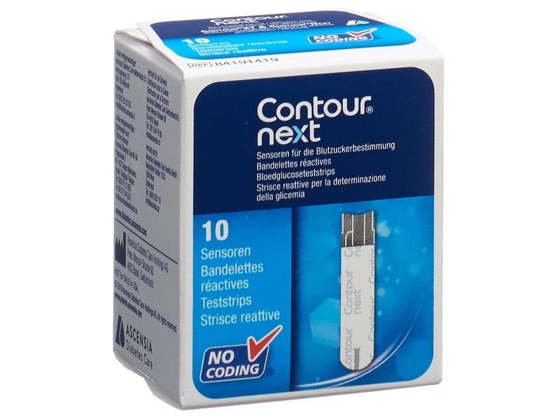Contour next Sensoren 10 Stück Teststreifen