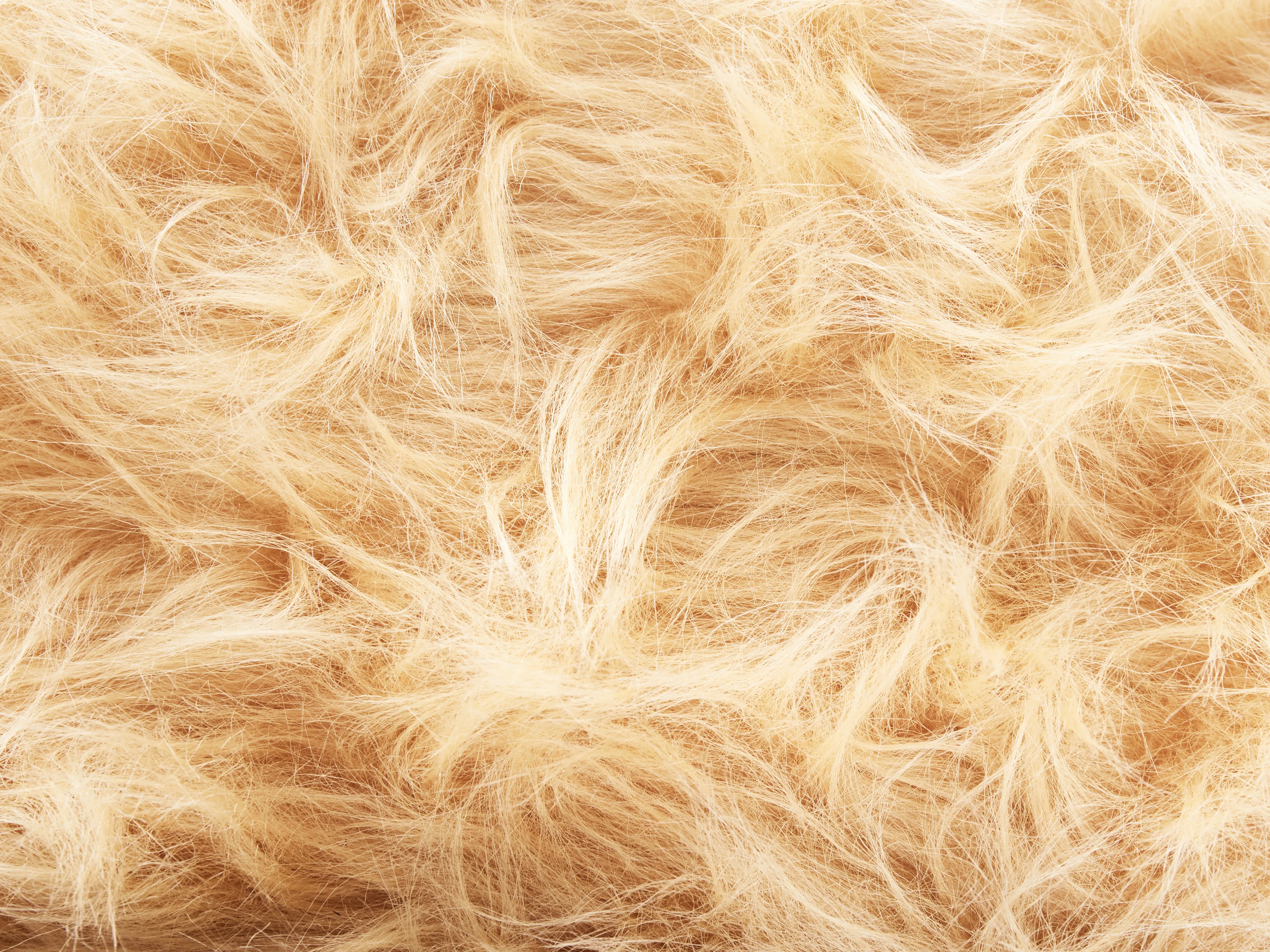 Dierenpoef WOOLLY Nepbont Zandbeige Neushoorn