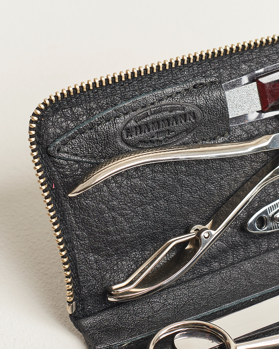 F. Hammann Men's Manicure Set Black