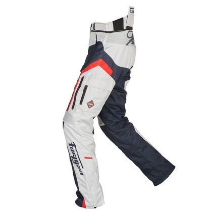 Pantalon Furygan APALACHES - Bleu / Rouge