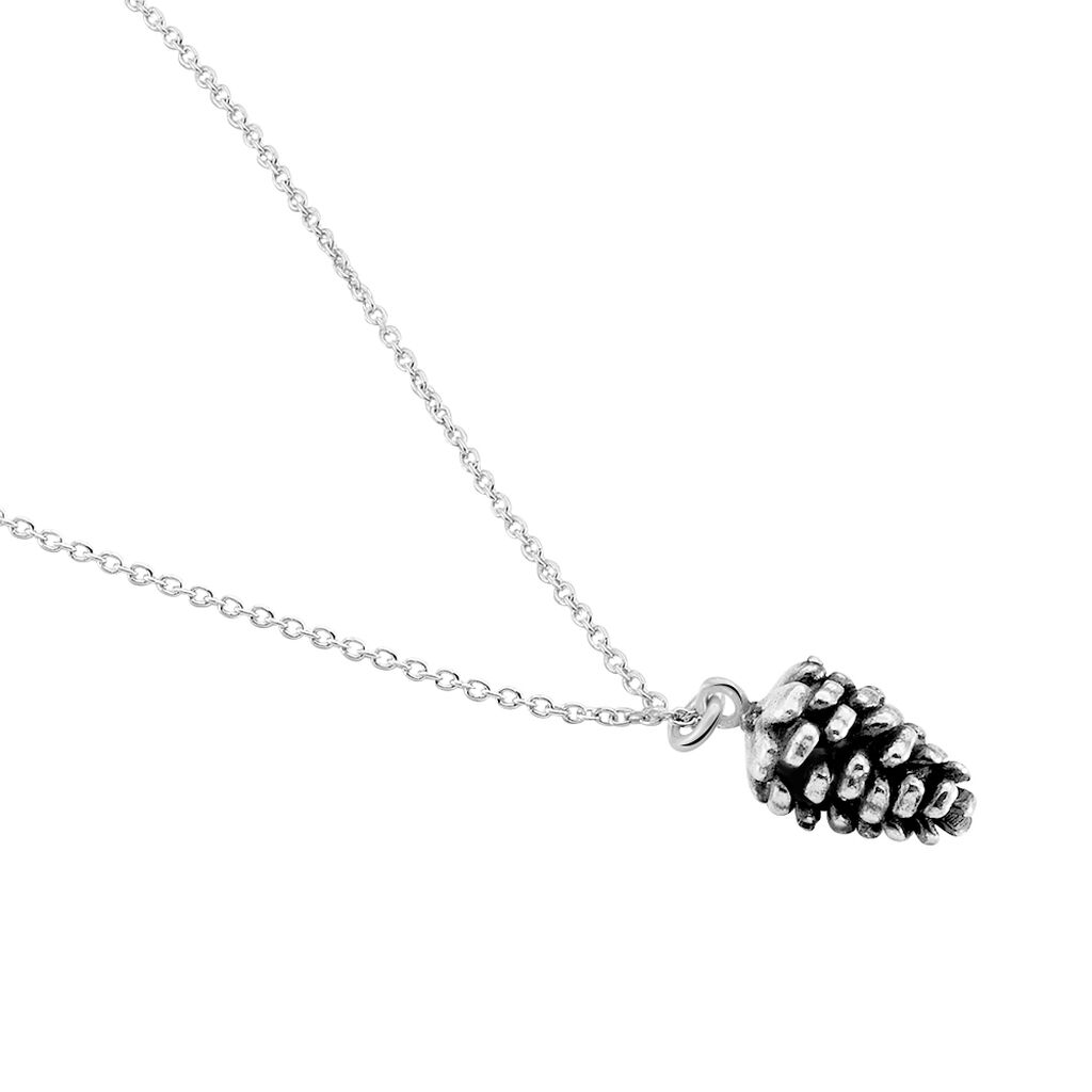 Collier Sania Argent Blanc