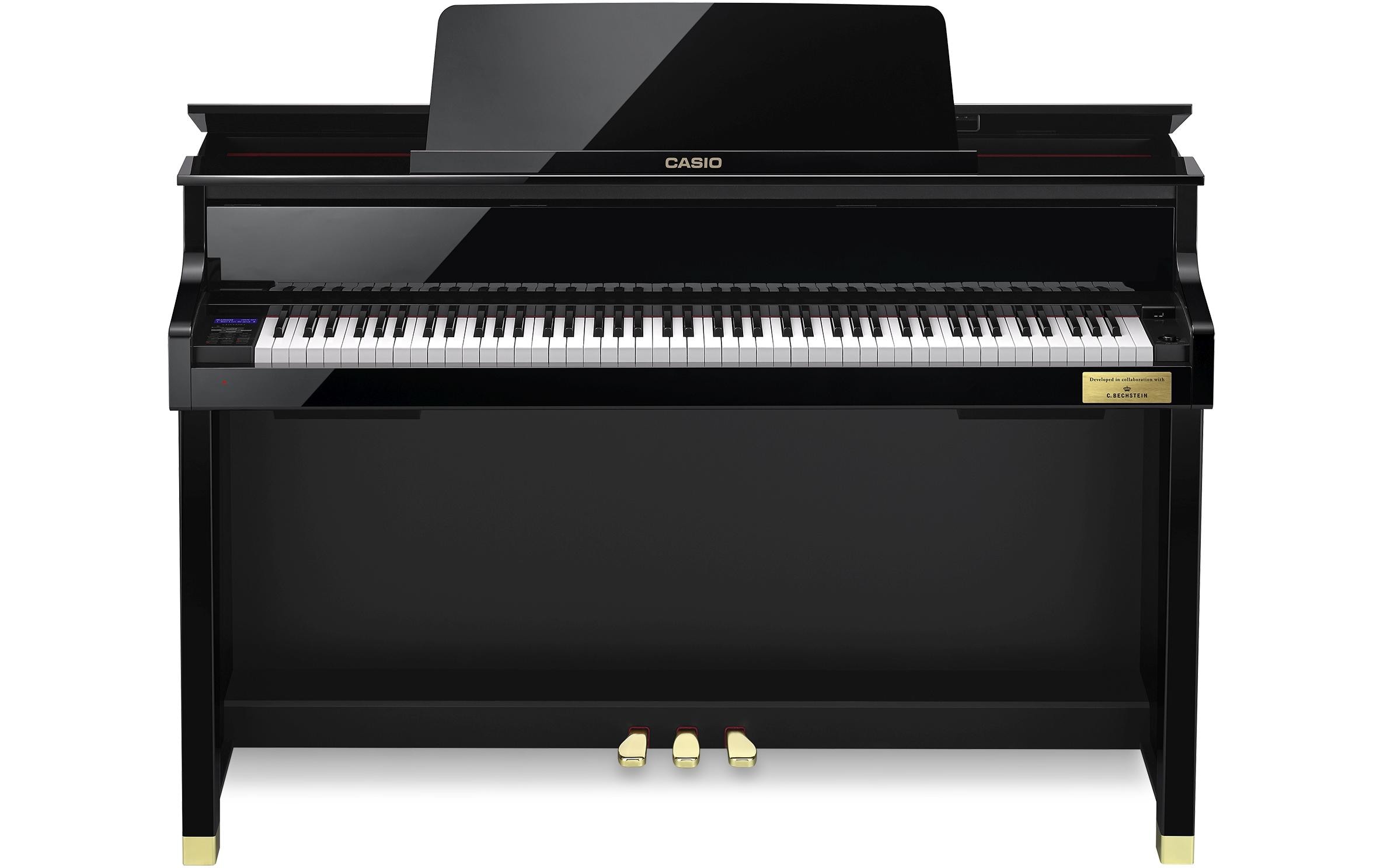 E-Piano CELVIANO Grand Hybrid GP-510BP Schwarz, poliert<br>E-Piano mit gewichtetem Natural-Grand-Hammer-Action-Keyboard mit 88 Tasten