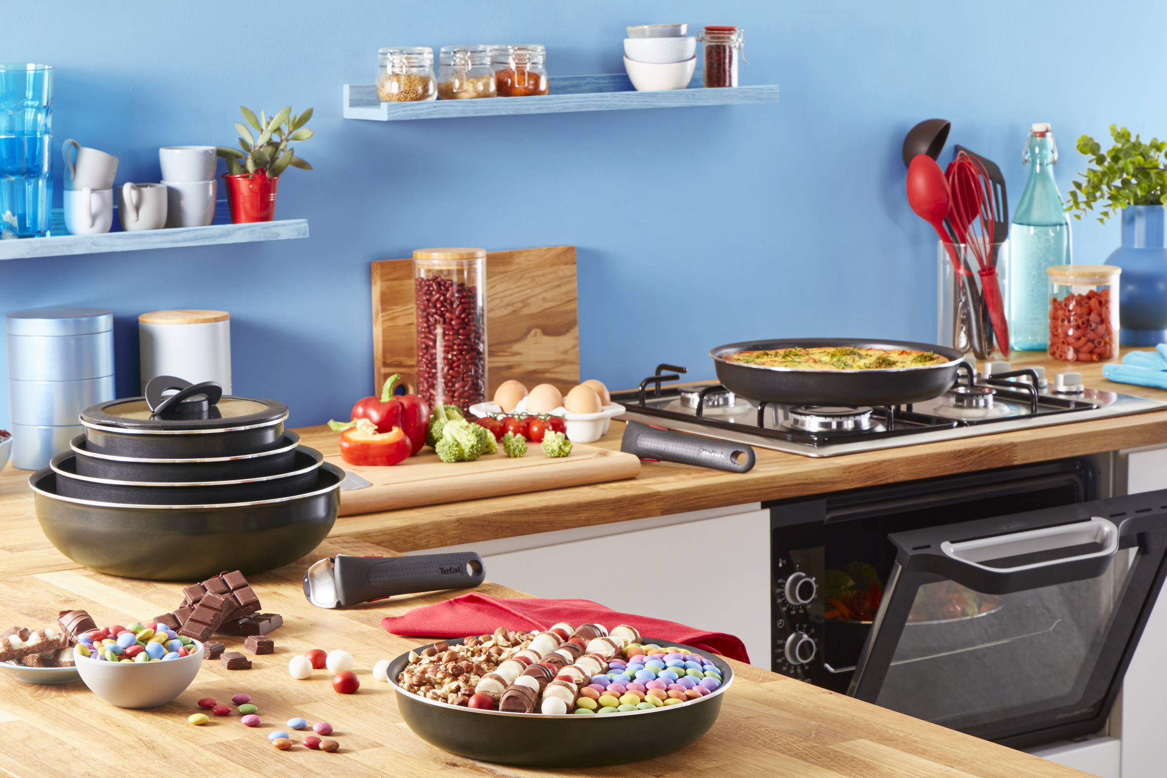 Ingenio Easy Cook N Clean 10-delige set
