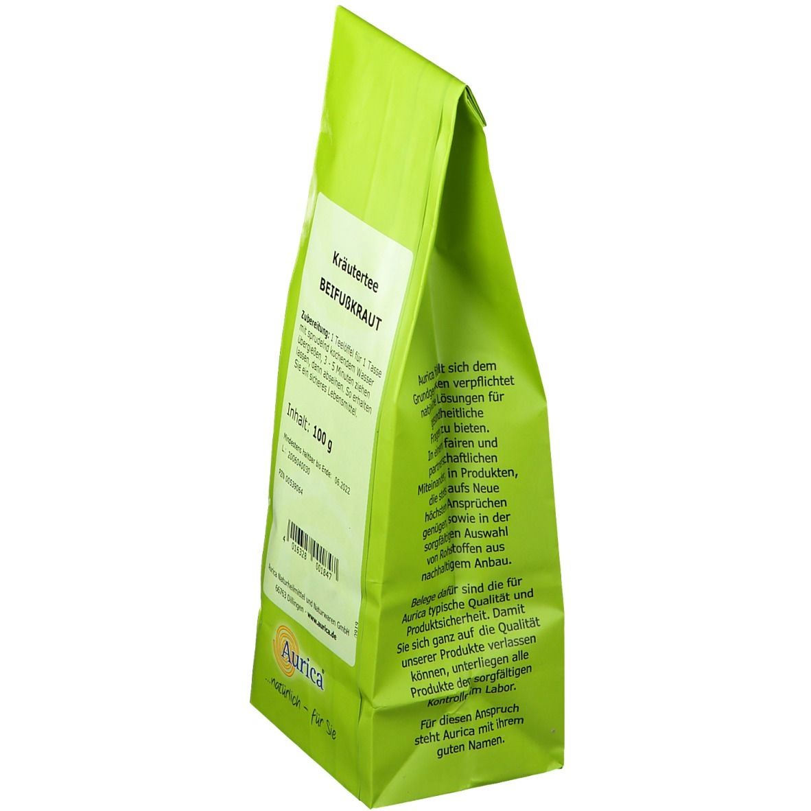 Aurica® Beifusskraut-Tee geschnitten
