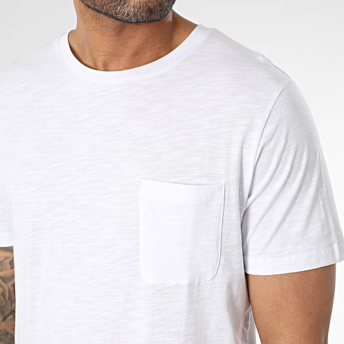 Tee Shirt Poche Hendrick Blanc