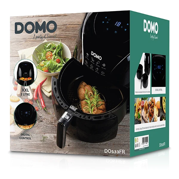 Friteuse à air chaud Deli Fryer XXL 5 L 2000 W DO533FR Domo