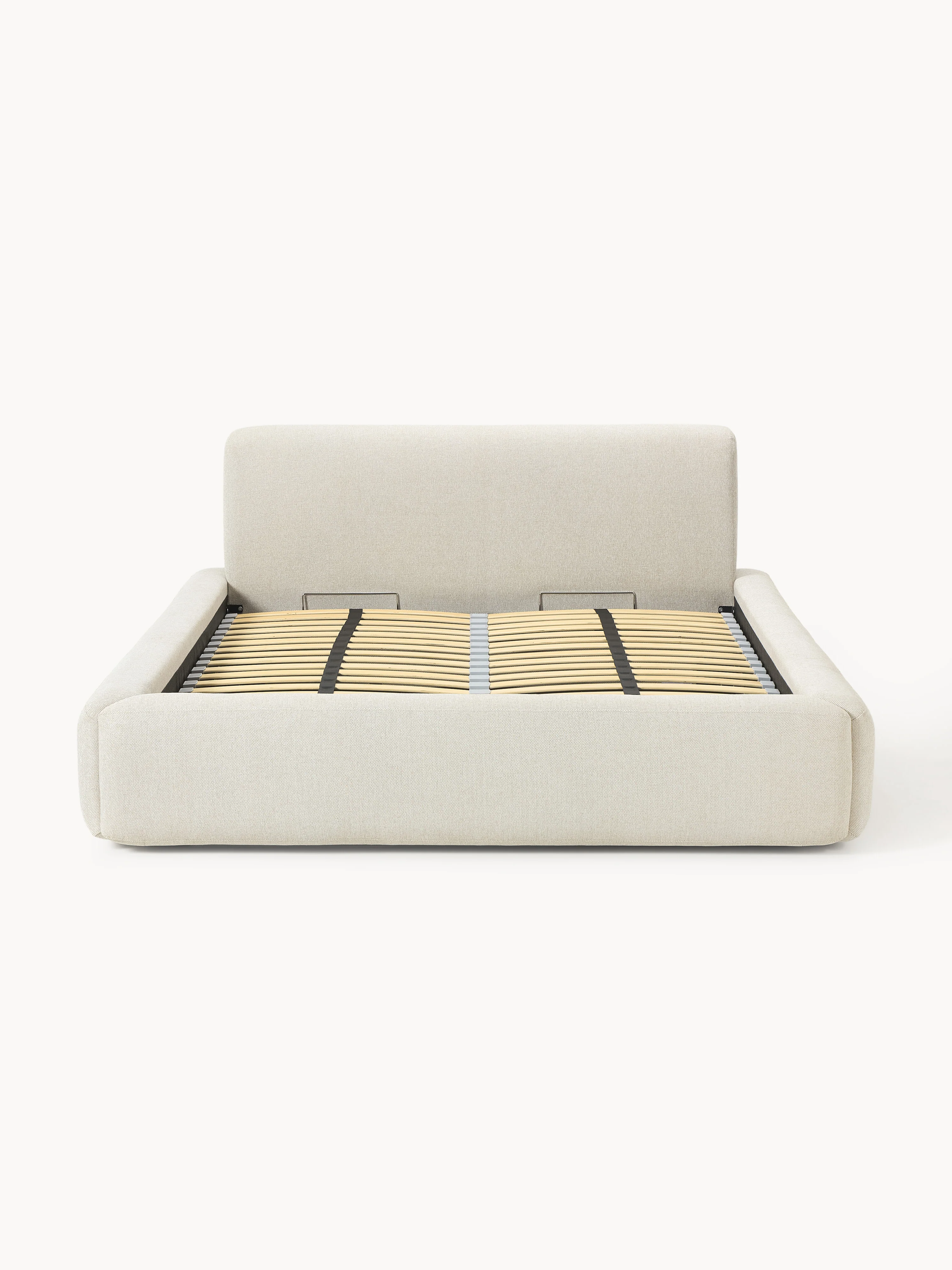 Gestoffeerd bed Melva met opbergruimte