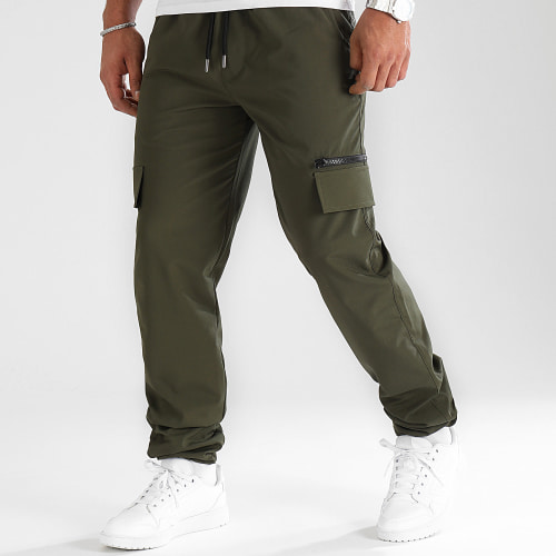 Pantalon Cargo 0287 Vert Kaki