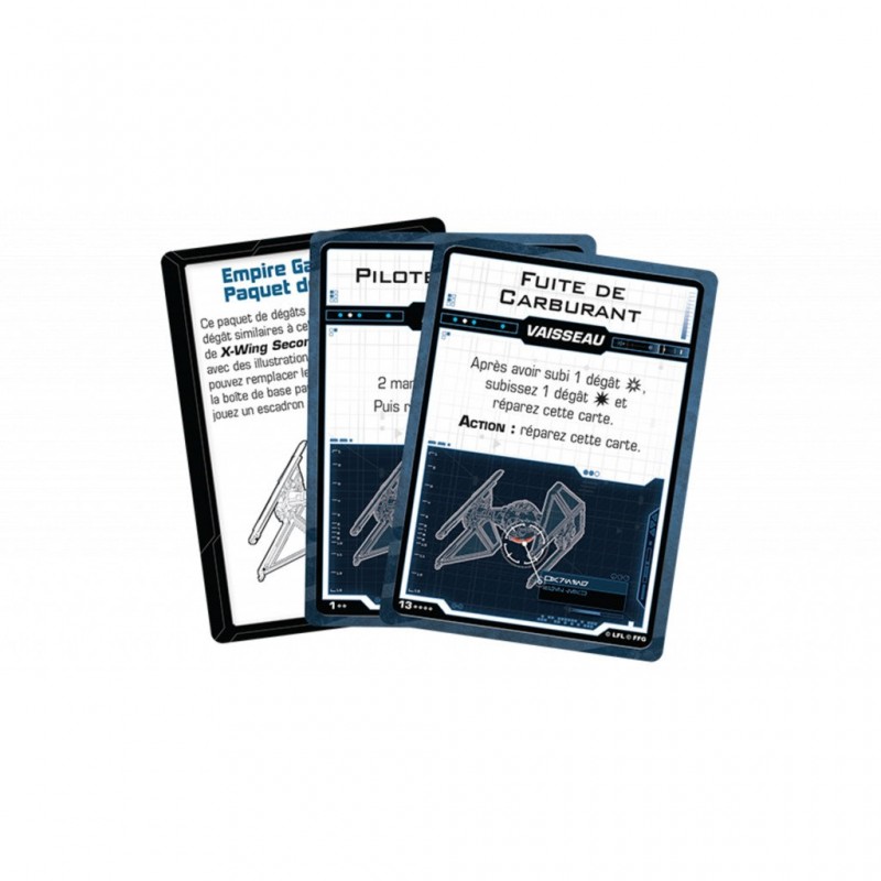 X-Wing 2.0 : Paquet de Dégâts Empire Galactique
