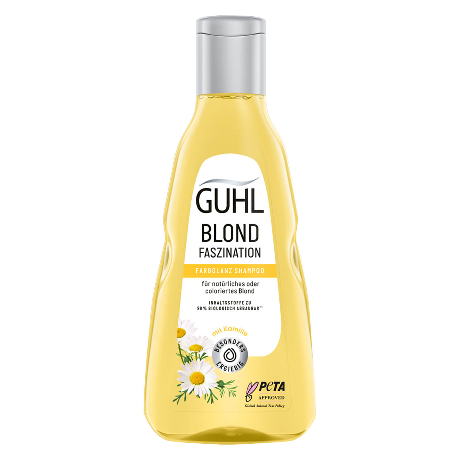 Guhl Blond Faszination Shampoo<br>250 ml, Flasche, Farbglanz