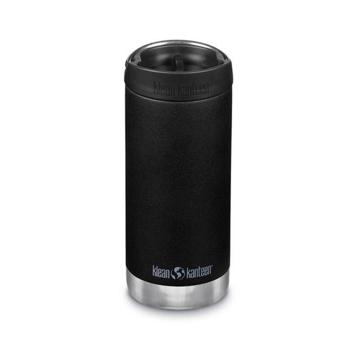 Garrafa térmica Klean Kanteen de 355ml com tampa para café.