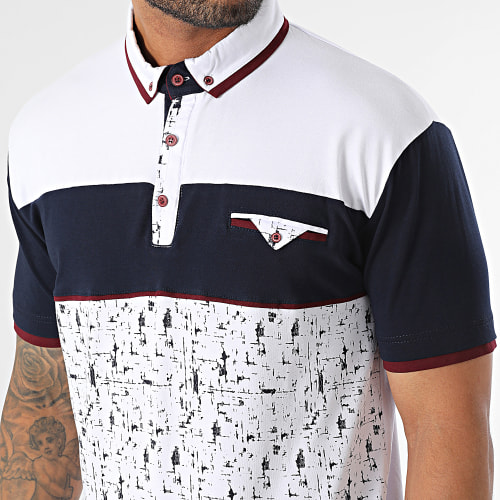 Polo Manches Courtes Blanc