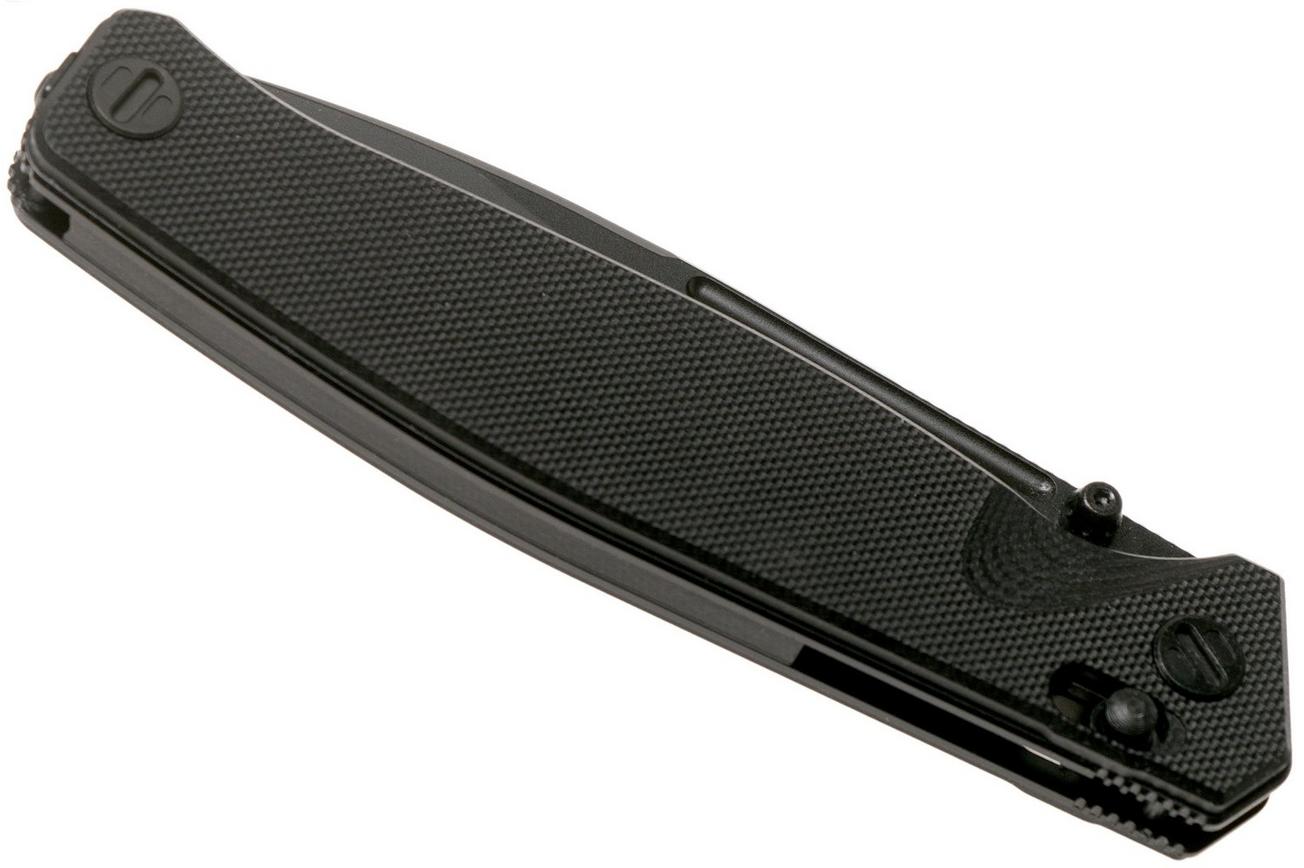 Real Steel Huginn 7652B Full Black G10 zakmes