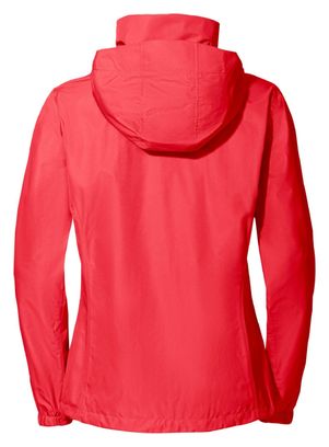 Veste Imperméable Femme Vaude Escape Light Rouge