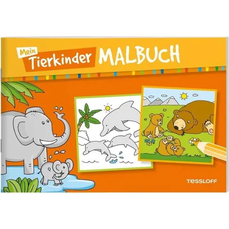 Tessloff Mein Tierkinder-Malbuch