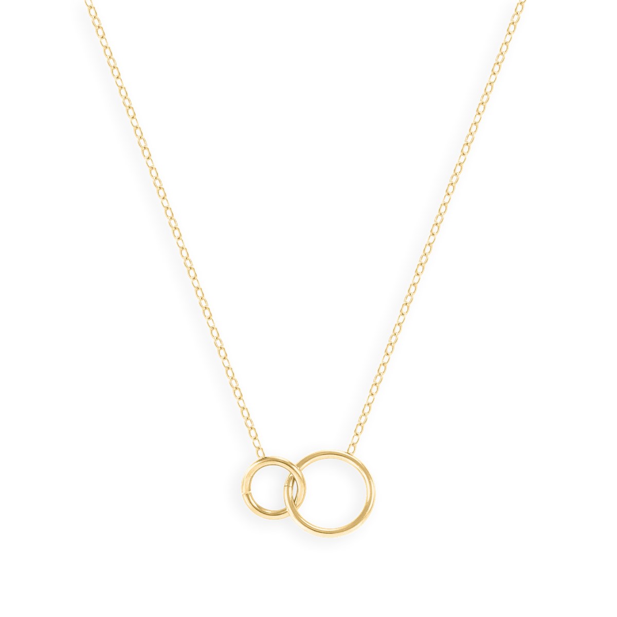 Collier en acier plaqué jaune