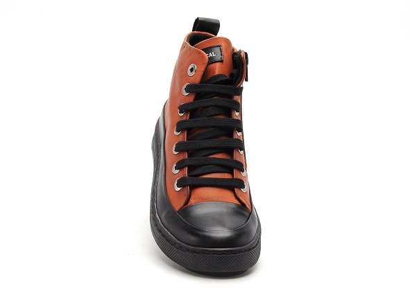 Chacal boots bottine plates femme 6555 orange