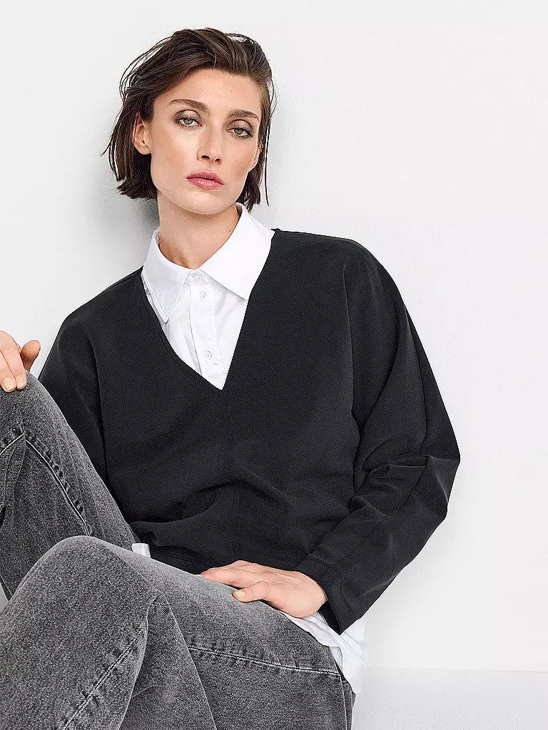 RICH & ROYAL Sweater  schwarz