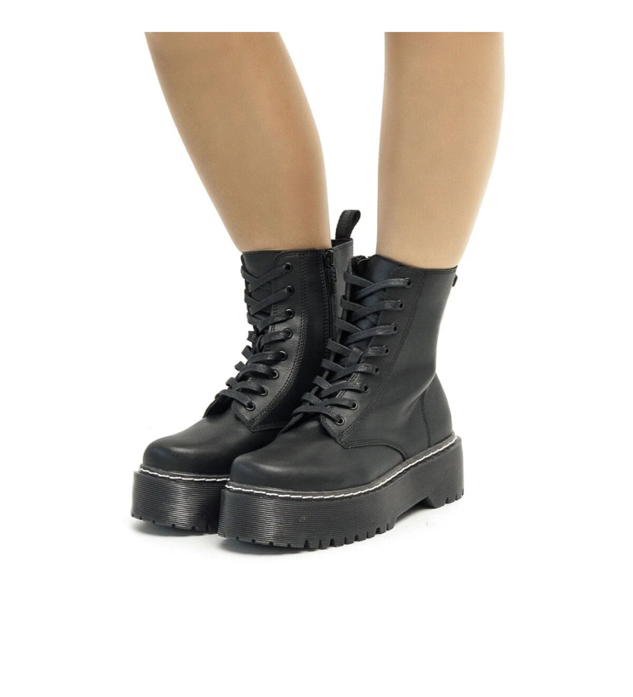 Botas Mustang Storm de cano alto pretas