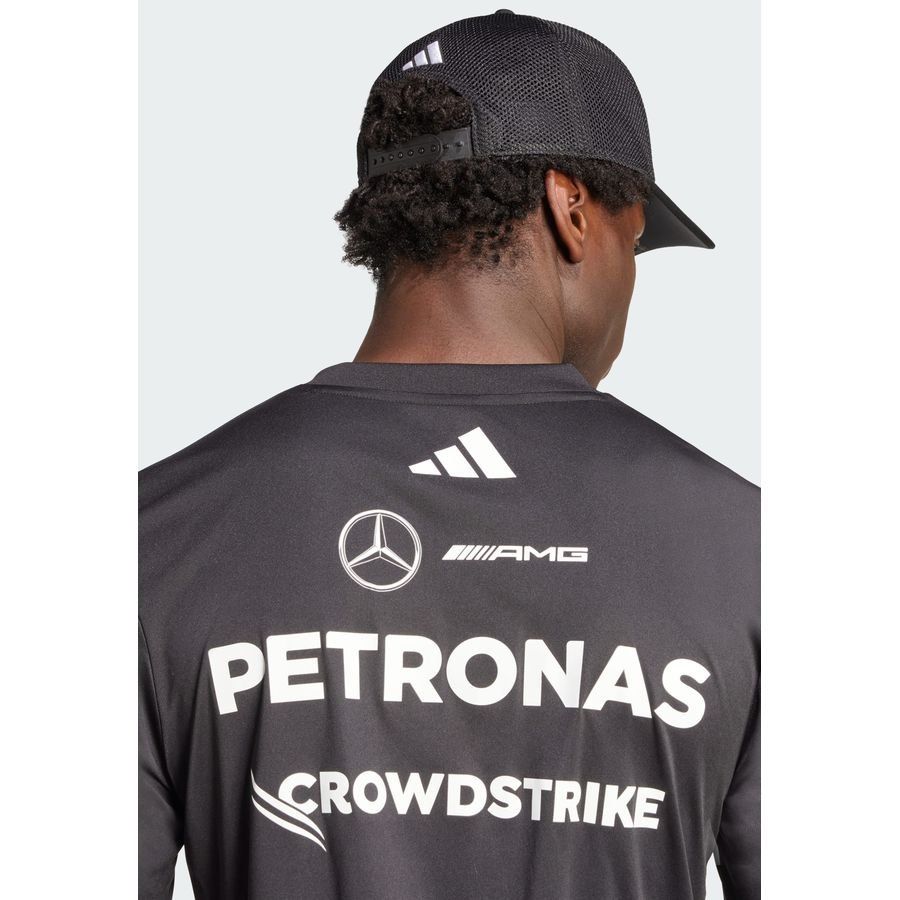 Adidas Maillot pilote manches longues noir Mercedes - AMG Petronas Formula One Team