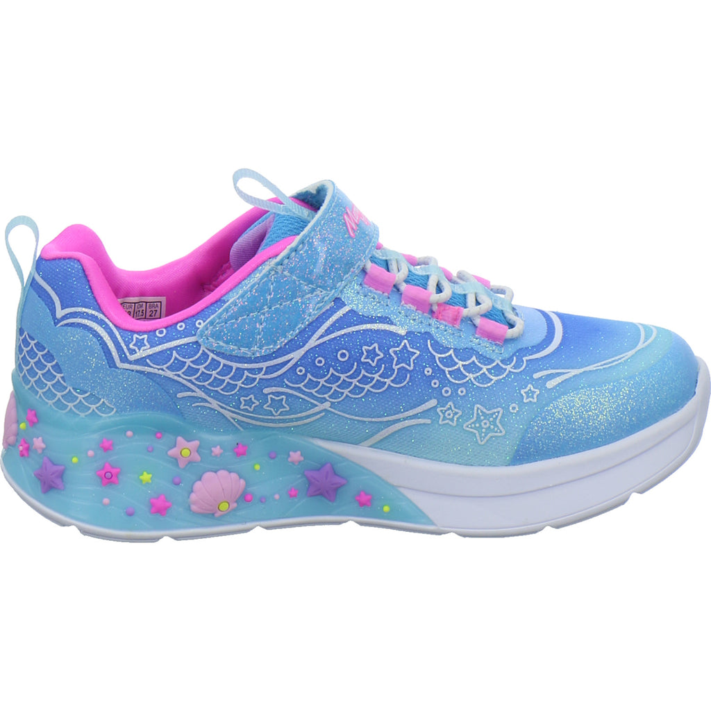 Skechers Halbschuhe Mädchen MERMAID DREAMS Hellblau