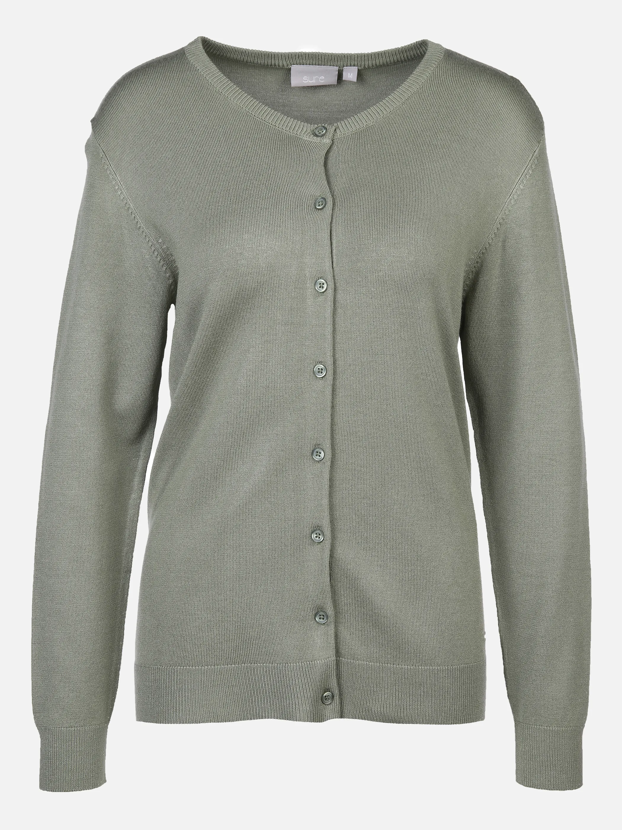 Damen Strickcardigan mit Rundhals