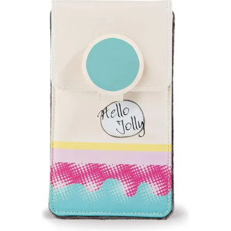NICI Jolly Mäh Handyhülle Schaf Jolly Juicy mit Aufladehilfe, 10 x 17 cm