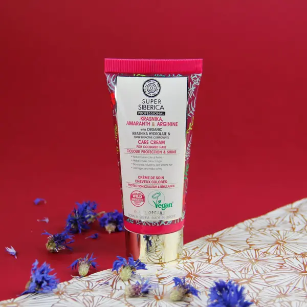 Natura Siberica - Crème de soin Kraniska et Amarante cheveux colorés 50ml