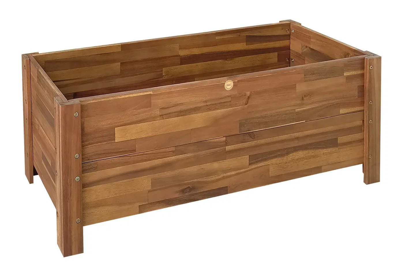 King & Caroline Plantekasse Kinsley K&C, Brun Lengde 107 cm