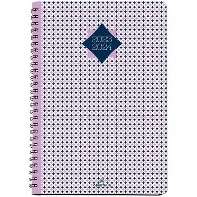Agenda à spirale Graphik 25 - 1 semaine sur 2 pages - Vichy - Oberthur