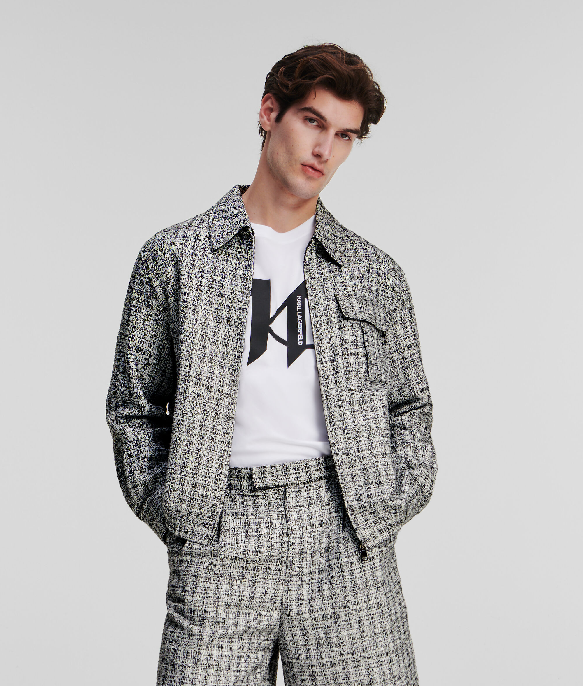 VESTE EN BOUCLÉ