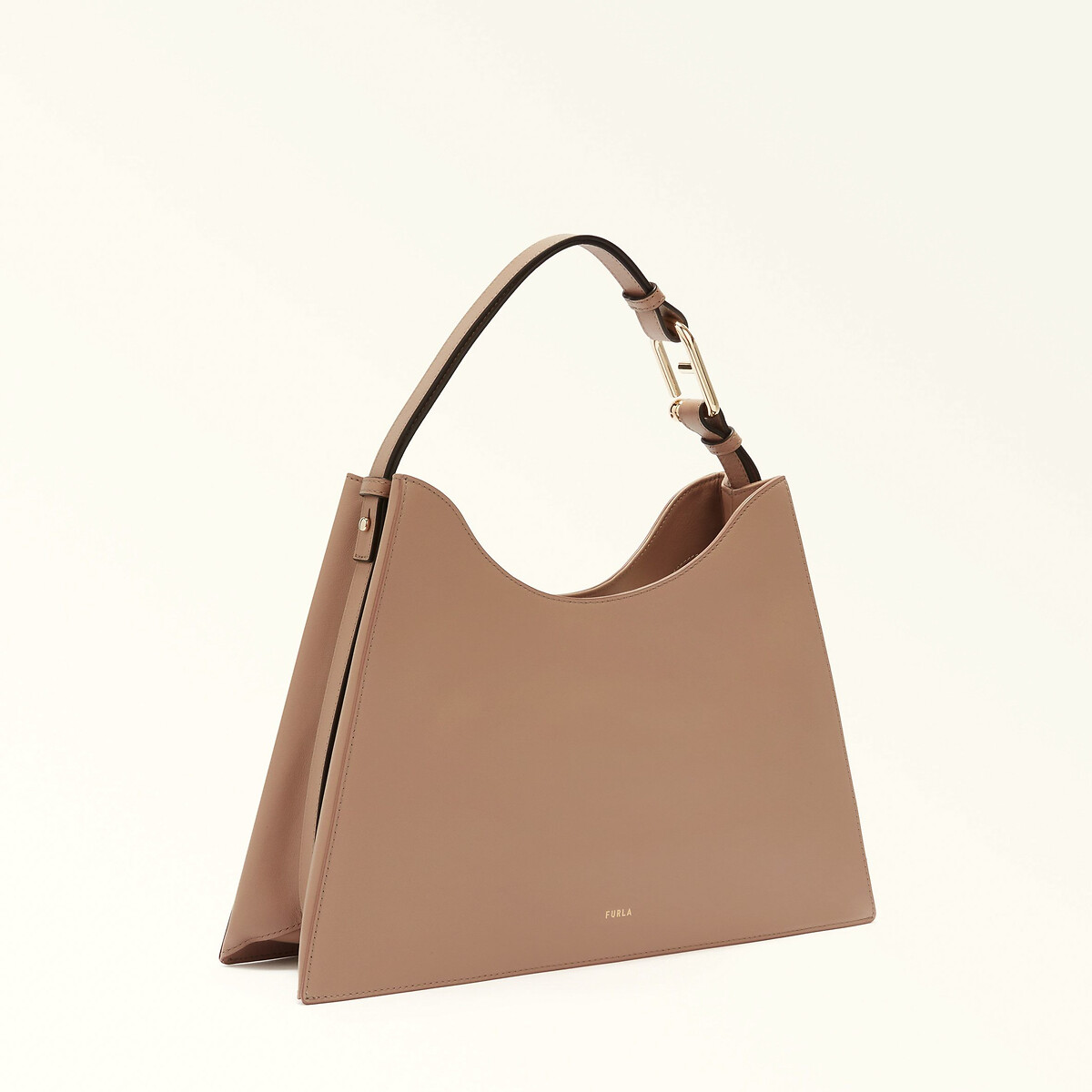 FURLA<br>Bolsa Hobo em couro FURLA NUVOLA L