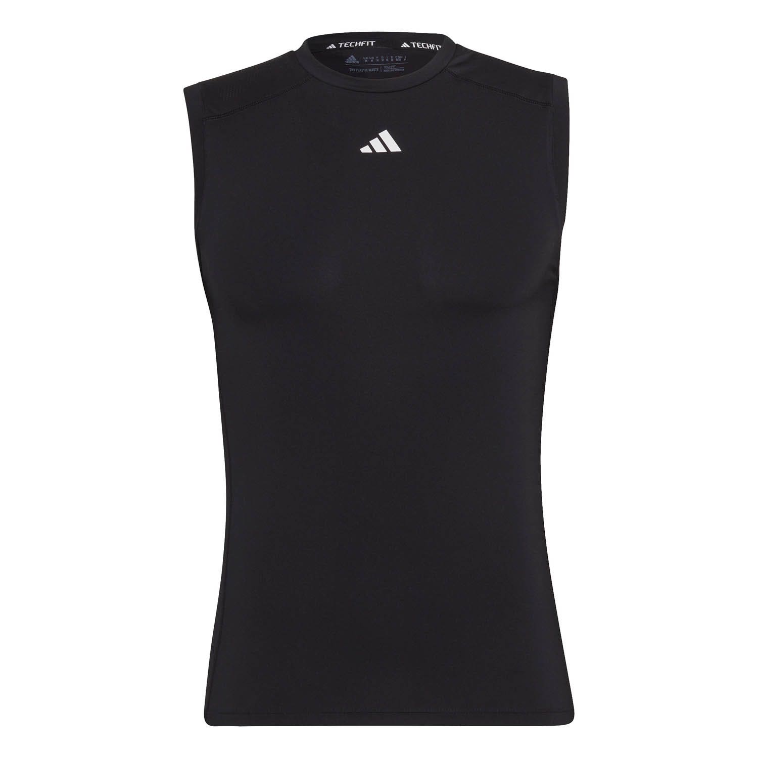 adidas  Techfit Training Mouwloos Shirt