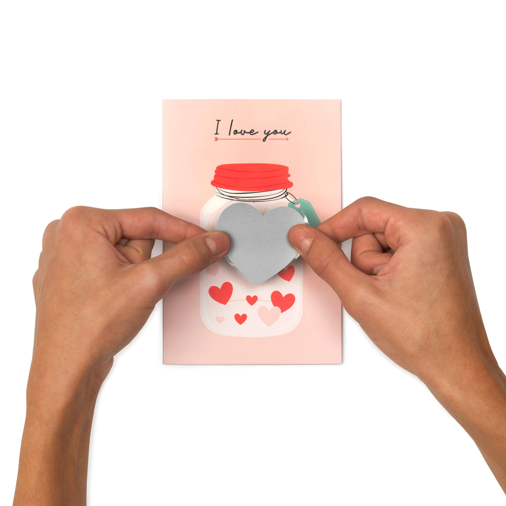 Postal Para Raspar - I Love You