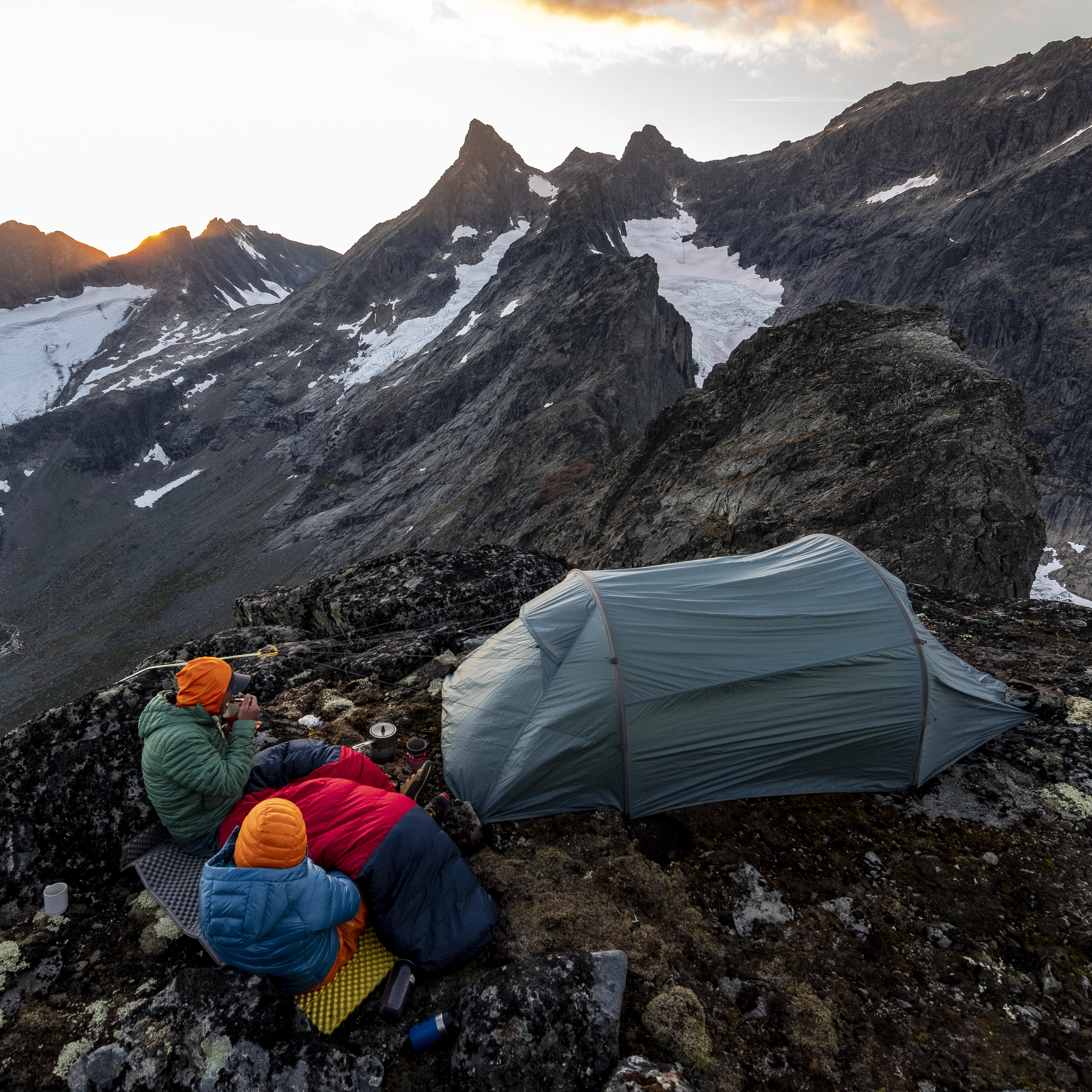 Trollhetta Tunnel 2-Pers Tent Light Fogblue