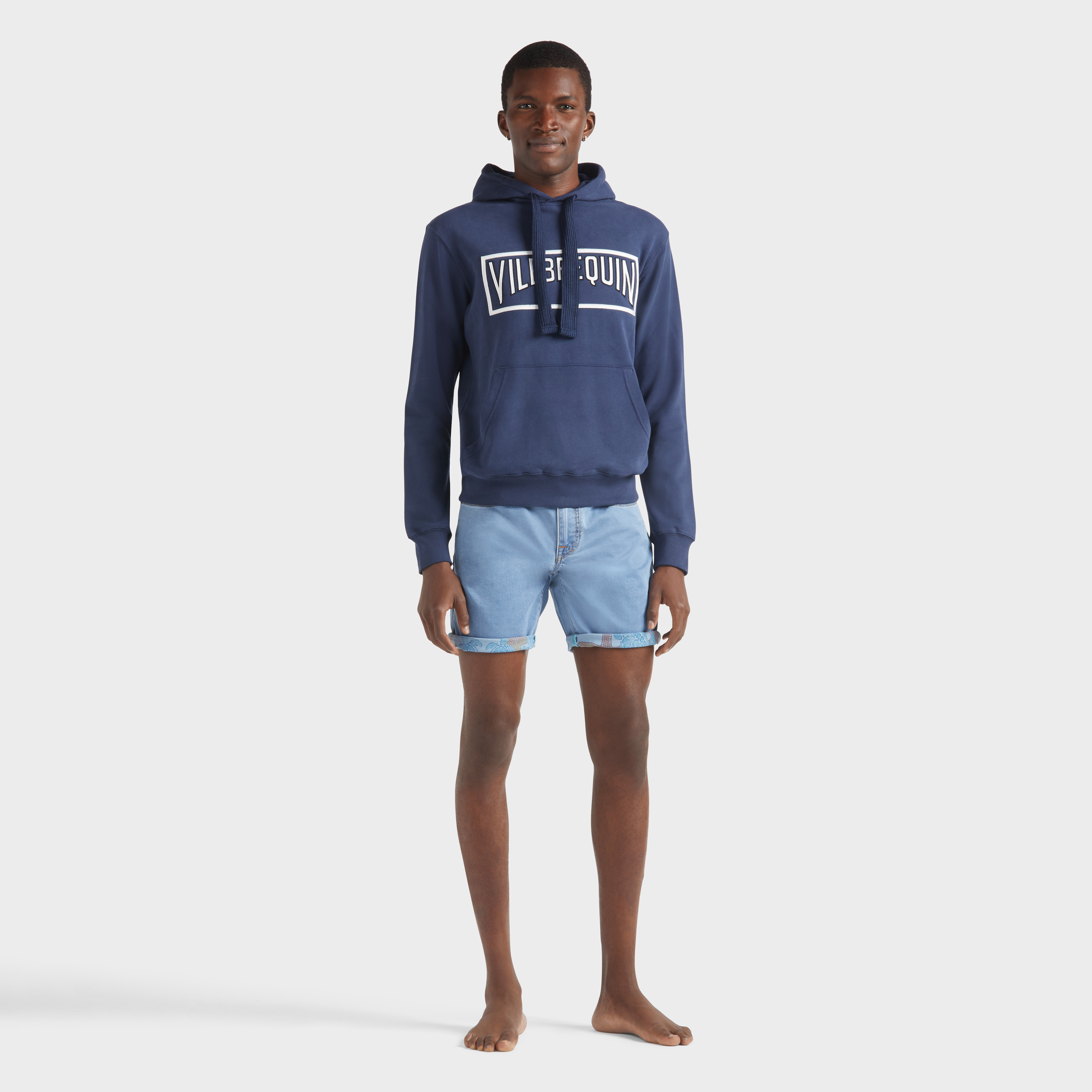 Sweatshirt en Coton Homme Uni | Short Homme Vilebrequin
