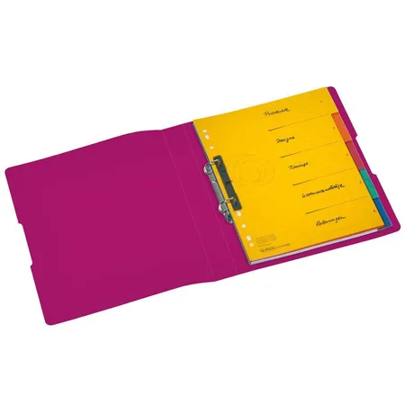 Herlitz Ringbuch PP A4 2 Ringe 25mm opak beere