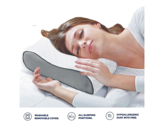 HERZBERG - Oreiller rectangle Oreiller en mousse viscoélastique hg6412h0