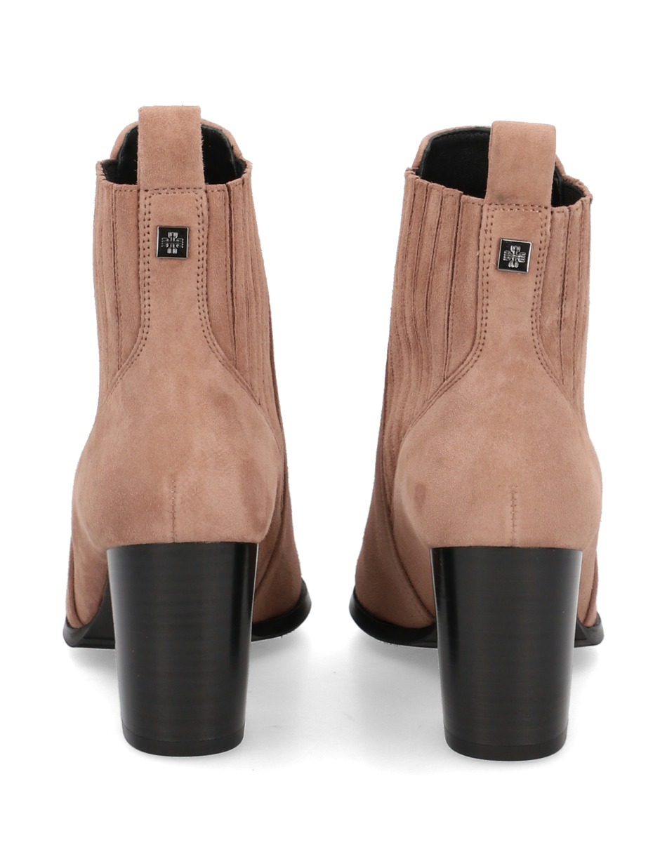Veloursleder Stiefelette