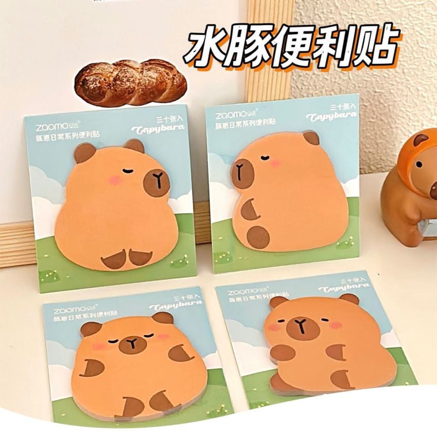Tuhat - Capybara Sticky Note (Verschillende ontwerpen)