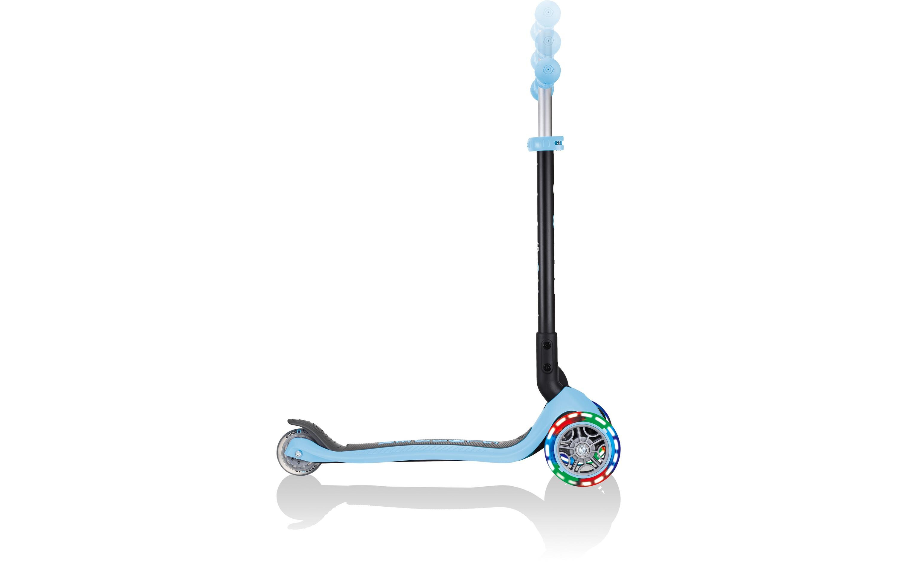 Scooter GO UP Foldable Plus Lights, Pastel Blau<br>Scooter
