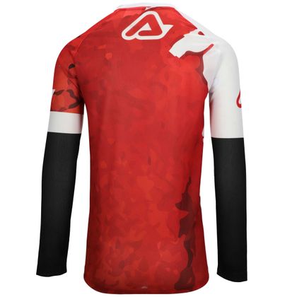 Maillot cross Acerbis J-WINDY VENT WATERMARK - Rouge / Blanc